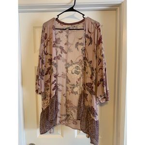 Knox Rose Floral Kimono - XXL